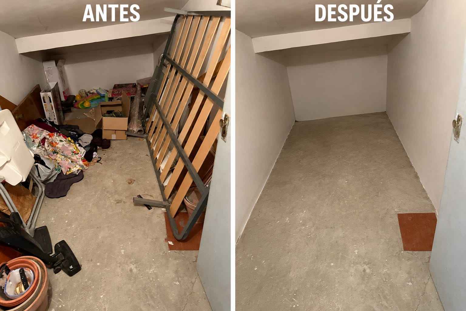 Vaciado de trasteros y garajes