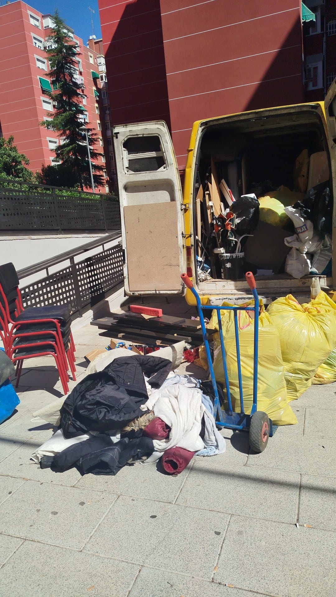 Retirada de muebles y enseres